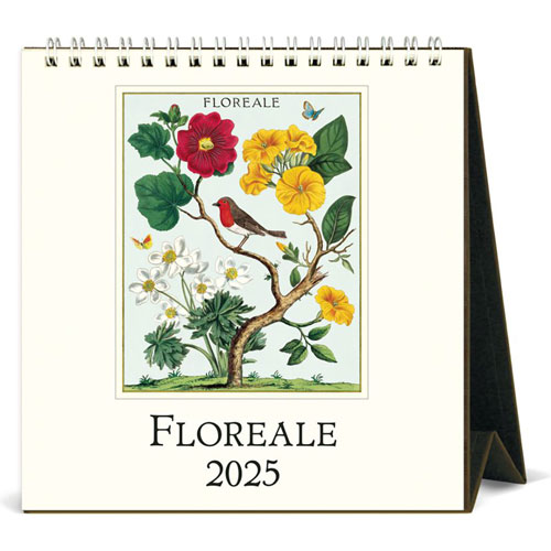 Foto de Calendario Pared Cavallini Escr 15X16.5Cm 2025Floreale 