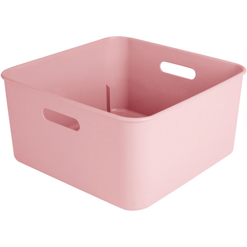 Foto de Canastilla Sencilla Sunware Sigma Cube 12.5L 31.3X31.3X15.7 Rosa 