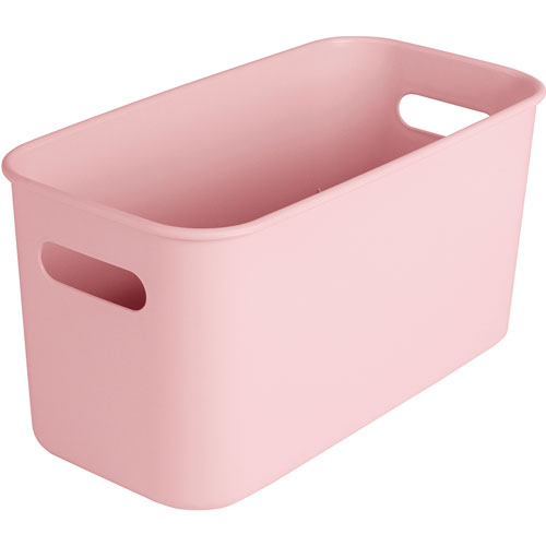 Foto de Canastilla Sencilla Sunware Sigma Cube 6L 16X31.3X16 Rosa 