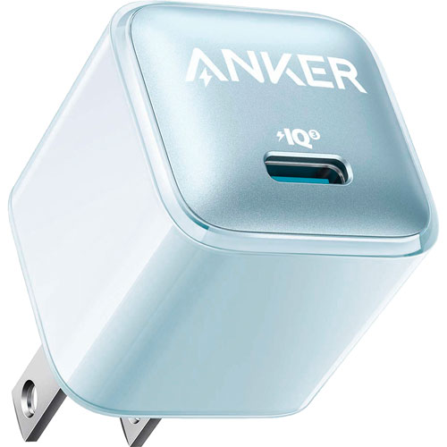 Foto de Cargador Anker A2637136 20W Azul 