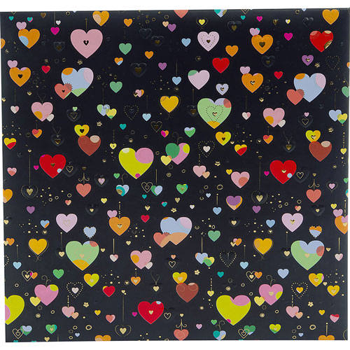 Foto de Carpeta juvenil Goldbuch Heart to tamaño carta 3 argollas con textura 