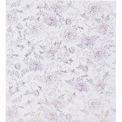 Foto de Carpeta juvenil Goldbuch Hybrid lila tamaño carta 3 argollas con textura 