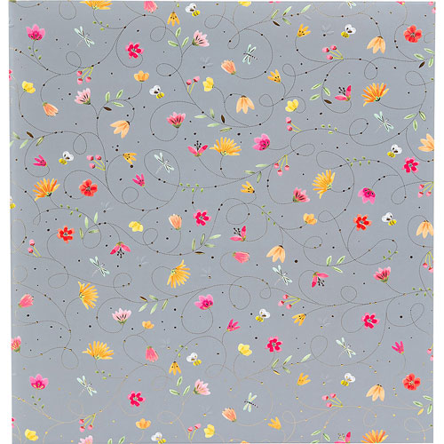 Foto de Carpeta juvenil Goldbuch Summer grey tamaño carta 3 argollas con textura 
