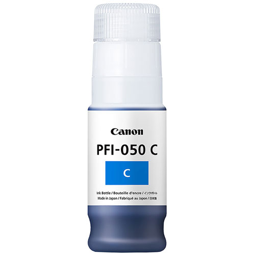 Foto de Botella de tinta para plotter Canon PFI-050C cyan 70ml 