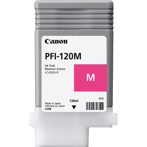 Foto de Cartucho para plotter Canon PFI-120 magenta con 130ml 