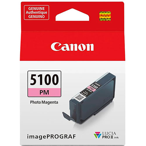 Foto de Cartucho Inkjet Canon Pfi-5100 Pro-310 Foto Magenta 