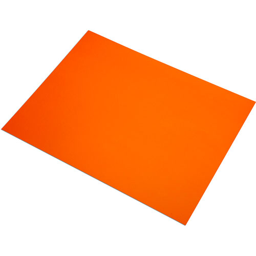Foto de Cartulina De Color Fabriano Colore 50X65 Cm 185Gr Naranja Intenso 