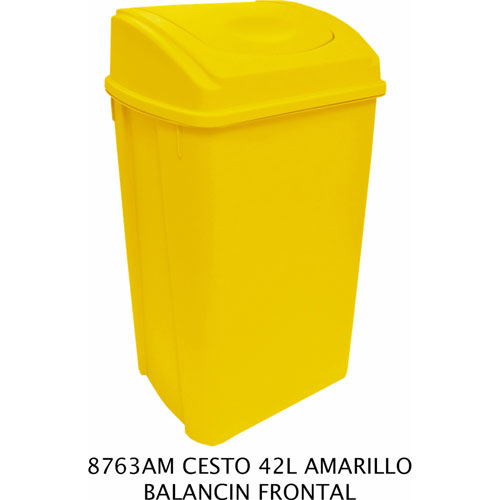 Foto de CESTO CON CAPACIDAD DE 42 LITROS / 11.11 GALONES 
