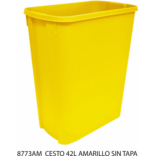 Foto de CESTO CON CAPACIDAD DE 42 LITROS / 11.11 GALONES SIN TAPA 
