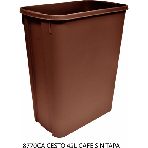 Foto de CESTO CON CAPACIDAD DE 42 LITROS / 11.11 GALONES SIN TAPA 