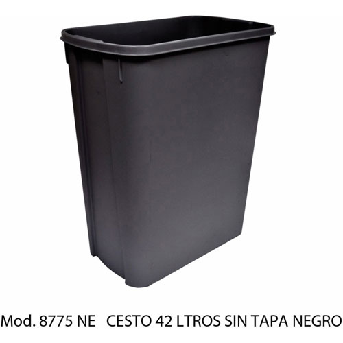 Foto de CESTO CON CAPACIDAD DE 42 LITROS / 11.11 GALONES SIN TAPA 