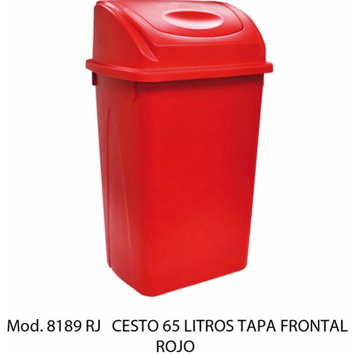 Foto de CESTO CON CAPACIDAD DE 65 LITROS / 17.19 GALONES CON BALANCÍN 