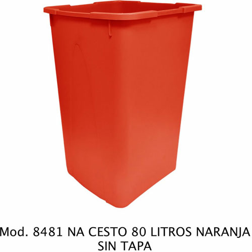 Foto de CESTO CON CAPACIDAD DE 80 LITROS / 21.16 GALONES SIN TAPA 