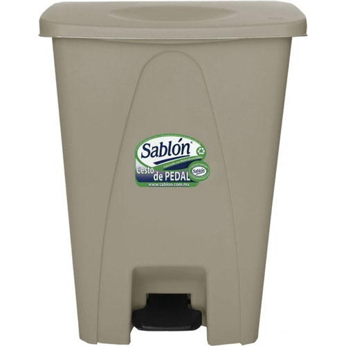 Foto de CESTO CON PEDAL CON CAPACIDAD DE 80 LITROS / 21.16 GALONES 