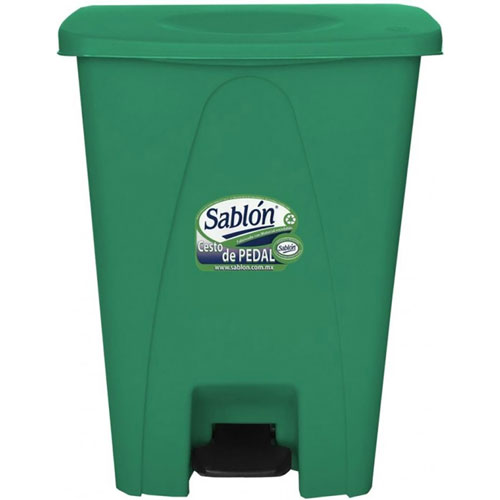 Foto de CESTO CON PEDAL CON CAPACIDAD DE 80 LITROS / 21.16 GALONES 