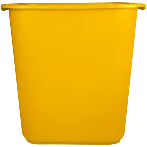 Foto de CESTO DE BASURA RECTANGULAR, SIN ASAS.CAPACIDAD 13 L / 3.43 GAL. 