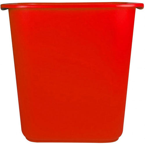 Foto de Cesto De Basura Rectangular Sin Asas.Capacidad 13 L / 3.43 Gal. 