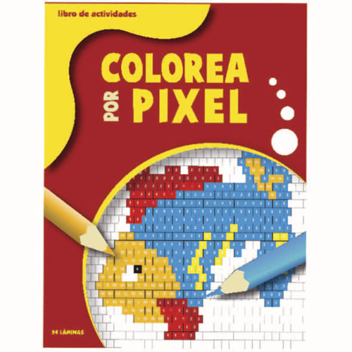 Foto de Libro de actividades colorea por pixel 