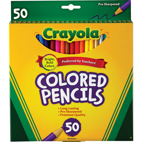 Foto de Colores Crayola Redondos con 50 Piezas 