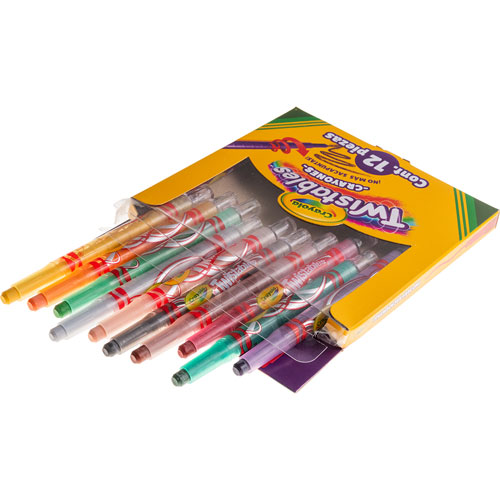 Foto de Crayones Crayola Twistables Mini con 12 piezas 