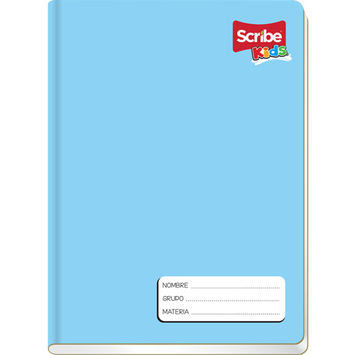 CUADERNO COSIDO FORMA FRANCESA SCRIBE KIDS CUADRO CHICO 100 HOJAS ...