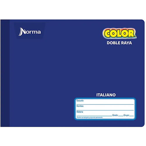 Foto de Cuaderno cosido forma italiana Norma Color 360 de raya 100 hojas 