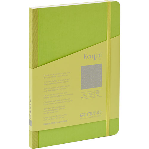 Foto de Cuaderno Arte Puntos Verde Fabriano Ecoqua Plus A5 90G 80 Hojas Puntos 