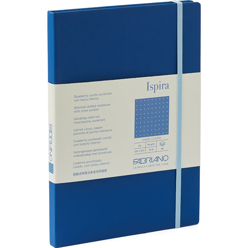 Foto de Cuaderno Arte A5 Puntos Azul PTA-GSA 85G 96 Hojas Ispira Pocket 