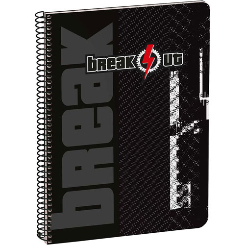 Foto de CUADERNO FORMA FRANCESA BUSQUETS BREAKOUT CUADRO CHICO 80 HOJAS 