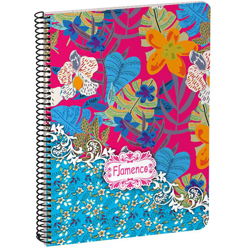 Foto de CUADERNO FORMA FRANCESA BUSQUETS FLAMENCO CUADRO CHICO 80 HOJAS 