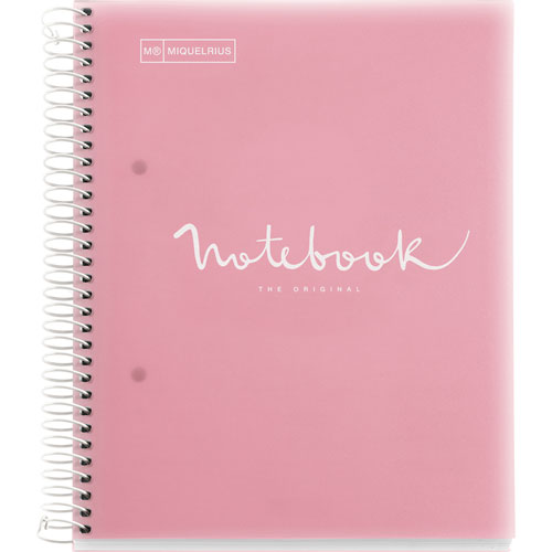 Foto de Cuaderno Forma Francesa 120 Hojas Rosa 