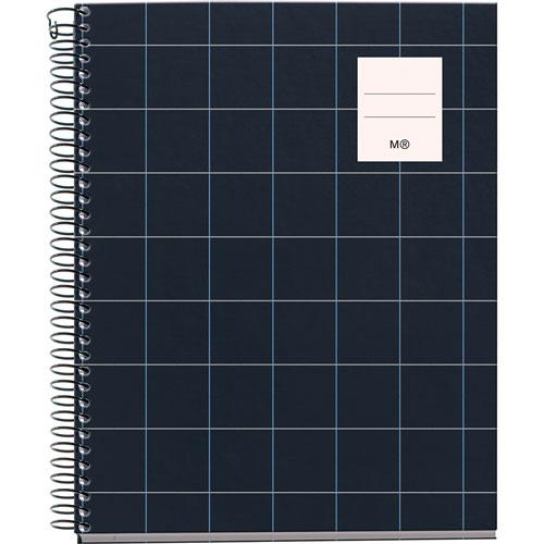Foto de Cuaderno Forma Francesa Mqr Rider 5Mm 100 Hojas Negro 