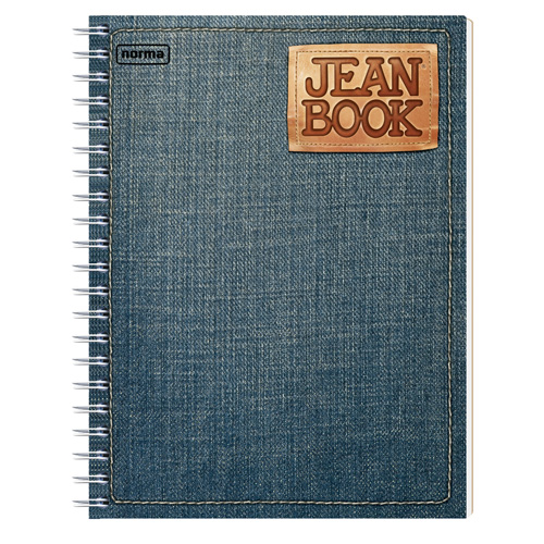 Foto de CUADERNO FORMA FRANCESA NORMA JEAN BOOK CUADRO GRANDE 100 HOJAS 
