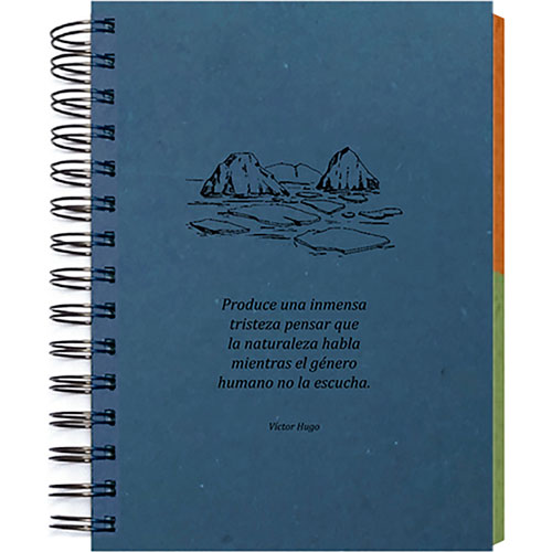 Foto de Cuaderno forma francesa Senfort Eco Do raya 120 hojas azul 