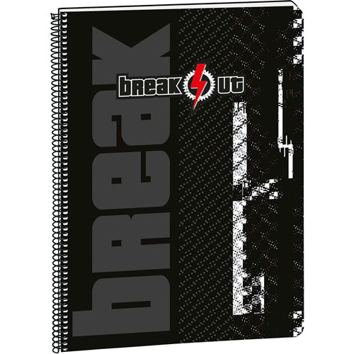 Foto de CUADERNO PROFESIONAL BUSQUETS BREAKOUT CUADRO CHICO 80 HOJAS 
