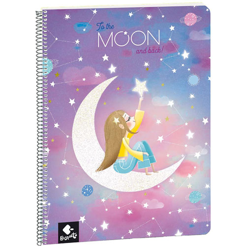 Foto de CUADERNO PROFESIONAL BUSQUETS MOON CUADRO CHICO 80 HOJAS 