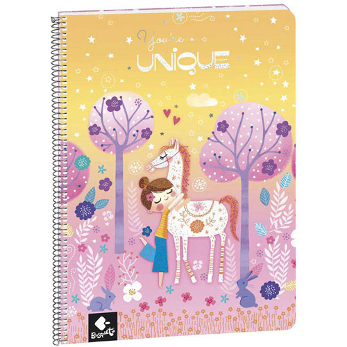 Foto de CUADERNO PROFESIONAL BUSQUETS UNIQUE CUADRO CHICO 80 HOJAS 