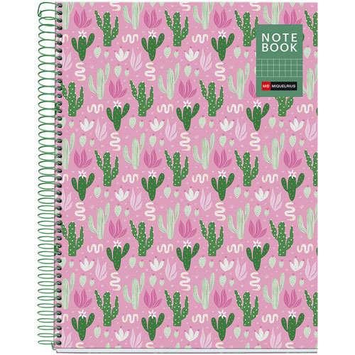 Foto de Cuaderno Profesional Cuadro Chico Miquelrius Natura Cactus 80 Hojas 