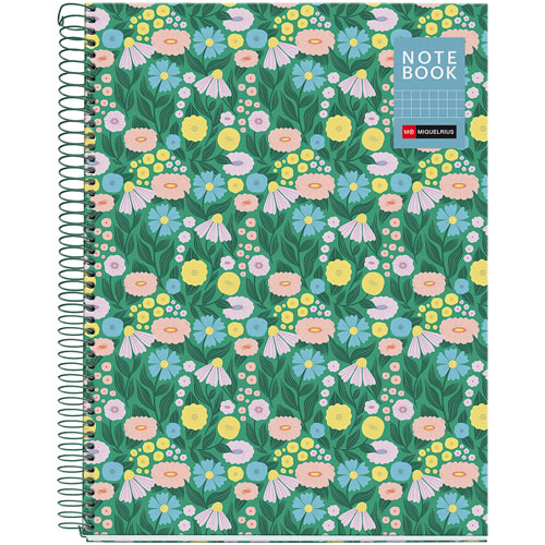 Foto de Cuaderno Profesional Cuadro Chico Miquelrius Natura Flor 80 Hojas 