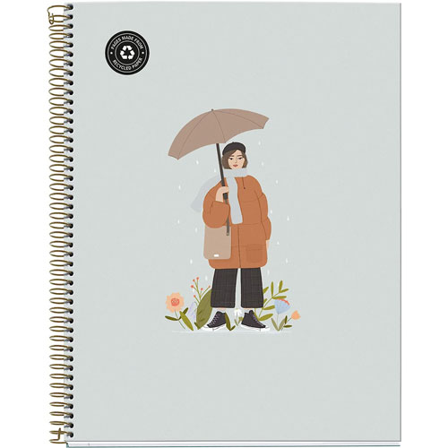 Foto de CUADERNO PROFESIONAL MIQUELRIUS NORDIC RAIN DB RAYA 120 HOJAS 