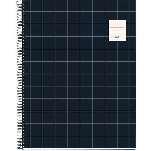 Foto de Cuaderno Profesional Mqr Rider 100 Hojas 5Mm Negro 