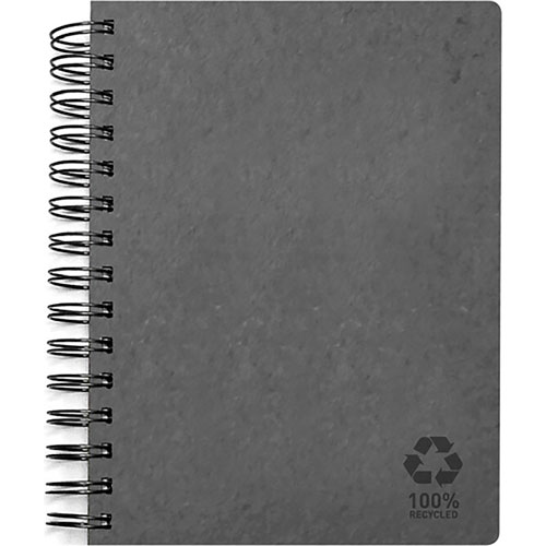 Foto de Cuaderno profesional Senfort Eco espiral cuadro chico 80 hojas gris 
