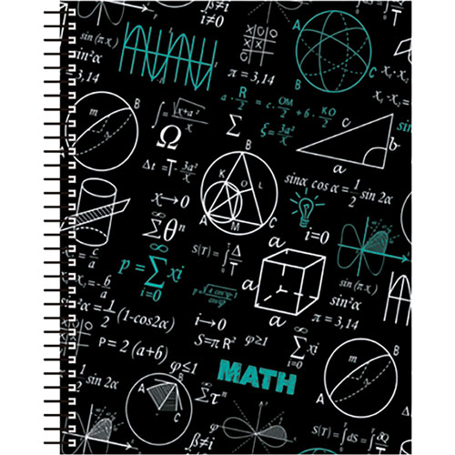 Foto de Cuaderno profesional Senfort Maths bicolor espiral cuadro chico 100hojas 