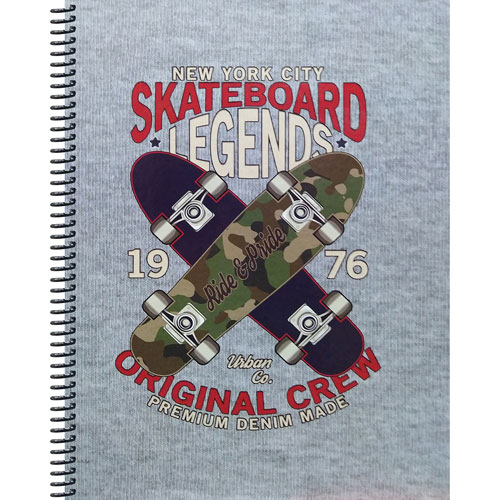 Foto de CUADERNO PROFESIONAL SENFORT SKAT ORIGIN ESP CUADRO CHICO 100 HOJAS 