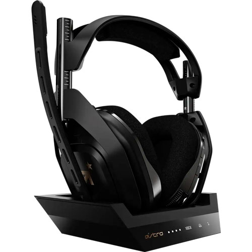 Foto de Diadema Gamer Astro A50 Inalambrico con Microfono+Base para xbox Negro 