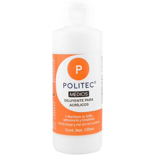 Foto de Diluyente Para Acrilicos Politec 120 Ml 