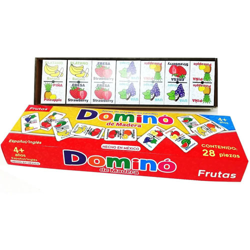 Foto de Domino frutas 28 piezas 