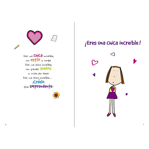 Libro Infantil Eres Una Chica Increible Lumen