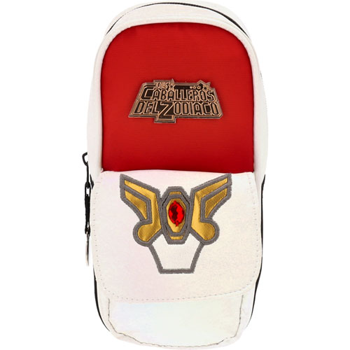Foto de Estuche Escolar Caballeros Del Zodiaco Seiya Rojo Yadatex 