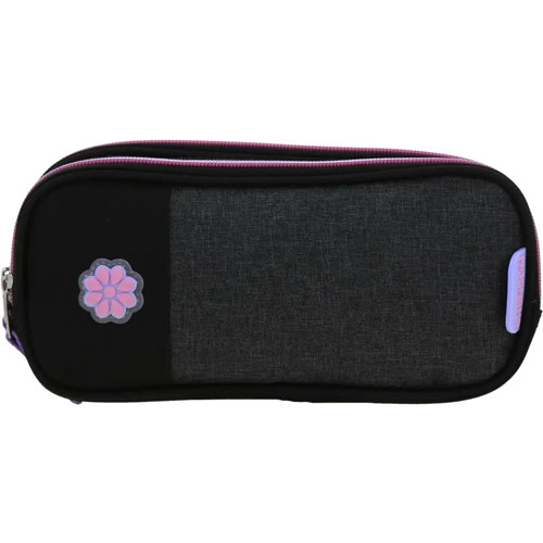 Foto de Estuche Escolar Chenson Happy Girl Negro 